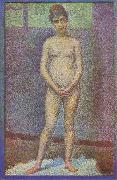 Georges Seurat, Model,Front View (mk09)